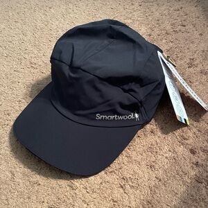 Smartwool Active Black Hat Merino Running Cap
